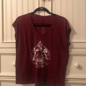 Red Tillys tee shirt